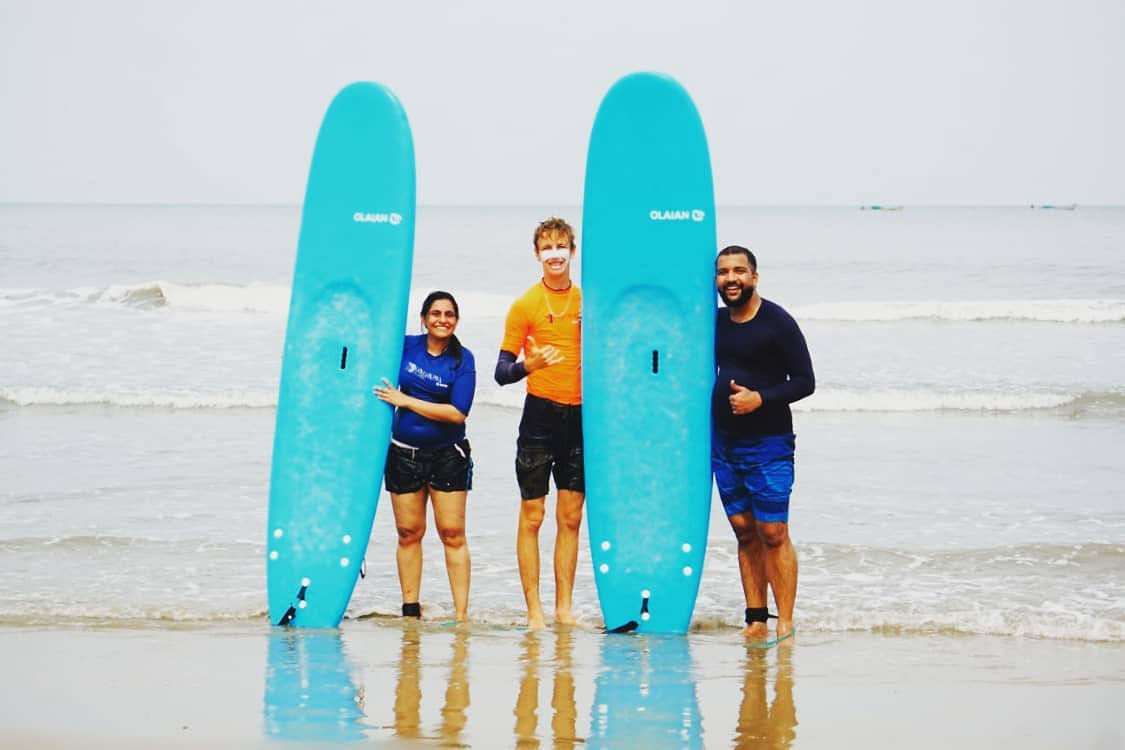 Surfing Lessons in Pondicherry