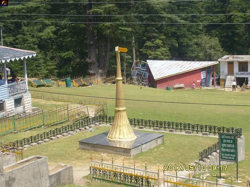 Visit Golden Devi Temple in Khajjiar